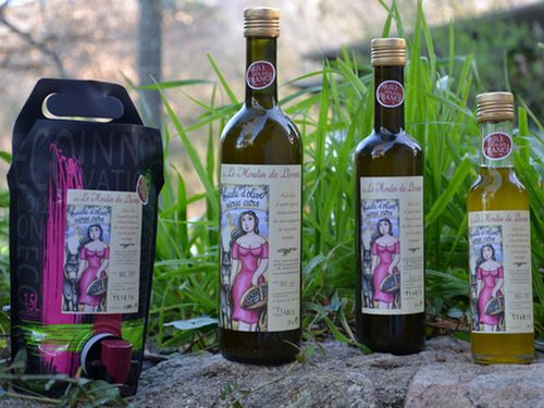 Huile d'Olive des variétés Aglandau et Lucques