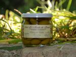 Olive de table verte de variété Lucques - 200 gr